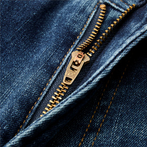 กางเกงยีนส์ทรงแบ็กกี้สีน้ำเงินเข้มสำหรับผู้ชาย ดีไซน์เนอร์รุ่นใหม่ ทรงดั้งเดิม กางเกงยีนส์เดนิมทรงแบ็กกี้ กางเกงสเก็ตบอร์ดสำหรับเด็กโต - Product Image 4