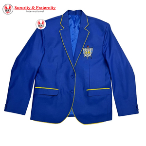 Blazer Clásico de un Solo Botón Sigma Gamma Rho para Mujer, Chaqueta Entallada, Ropa Formal de Oficina, Prenda Griega de Hermandad, Moda Elegante - Product Image 4