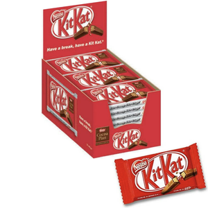 KitKat Original al por Mayor, Barra de Oblea Sólida Clásica de 4 Dedos con Nuez, 41.5g, Chocolate Premium - Product Image 2