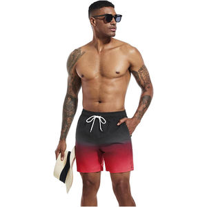 2025 pantalones cortos de playa formales para hombres más modernos ligeros 100% poliéster 240 GSM decoración Vintage de alta calidad Premium - Product Image 5