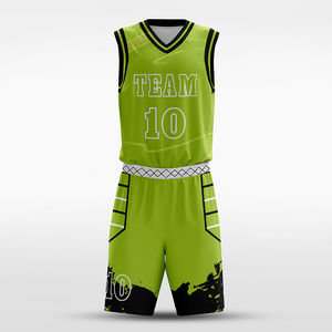 Venta al por mayor de uniformes de baloncesto de secado rápido personalizados transpirable sublimación completa ropa deportiva impresa ropa de equipo de ropa deportiva - Product Image 5