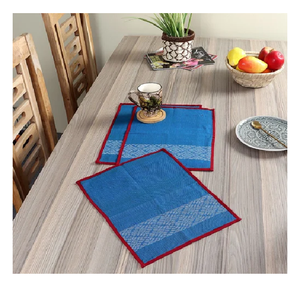 Épais solide couleur 100% coton bio GOTS certificat hôtel Style européen nappe tapis résistant à la chaleur antidérapant tapis lavable - Product Image 6