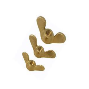 Tuercas de mariposa de latón ecológico de alta calidad M2.5 a M6 Estándar duradero DIN315, perfecto para ventas y uso industrial - Product Image 3