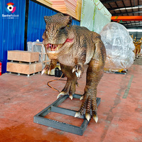 Sıcak Fırsat Özel Ölçüde Animatronik T-Rex Robot Dinozor - Dino Parklar İçin Gerçekçi Tyrannosaurus Rex Animatronik Tedarikçisi