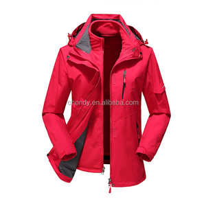 Veste décontractée fine pour femmes, printemps et automne, imperméable et coupe-vent, veste à capuche amovible pour le sport, vêtements de voyage - Product Image 6