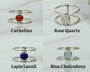 Top qualité solide 925 argent Sterling plaqué ovale lunette réglage à la main femmes en vrac bague bijoux bahamiens fournisseurs de gros - Product Image 3