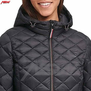 Meilleure vente veste d'hiver en duvet pour hommes nouvelle mode à la mode avec col montant fabriquée au Pakistan tissu en toile - Product Image 6