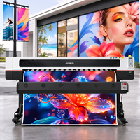 Imprimante grand format multi-usages commerciale de 1,8 m pour l'impression graphique de bannières, d'affiches et de vinyles publicitaires