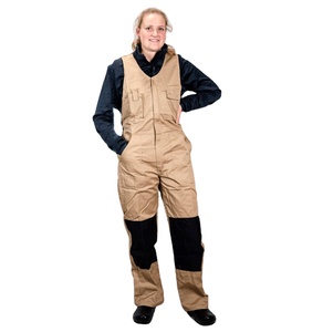 Mono vaquero elástico de moda vintage para mujer, con botones, de una pieza, lavado a la nieve, de secado rápido, para invierno y verano - Product Image 1