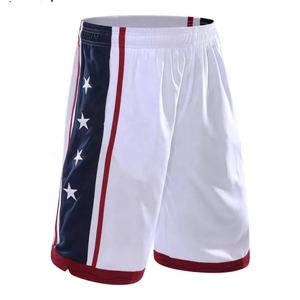 Maillot de basket-ball respirant à séchage rapide pour hommes avec shorts sans manches pour les uniformes d'équipe de basket-ball universitaire - Product Image 5