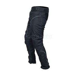 Reflective <b>Strip</b> Textile Pants for Evening Riding Textile Motorbike Pants with Knee Padding Compartments - Product Image 1