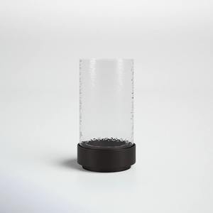 Modern Abstract Hurricane <b>Candle</b> <b>Holder</b> Metal Ring Frame Rustic Industrial Decor Heavy <b>Bronze</b> Tone Metal Glass Christmas Easter - Product Image 3