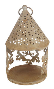 Bougeoir en métal de taille moyenne Bougeoir décoratif pour la maison Salon Table Moderne Vintage - Product Image 5