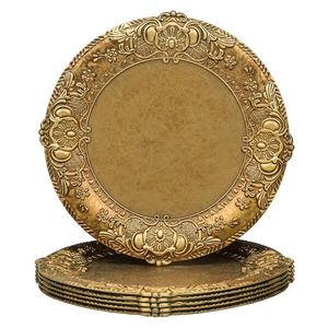 Plaque de présentation en laiton de style designer avec gravures royales, parfaite pour les banquets et les cérémonies de mariage traditionnels indiens - Product Image 6