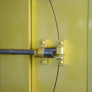 Thép vòng tròn Vault cửa với màu sơn và nặng bản lề relocking thiết bị Vault cửa cho trang trí - Product Image 4