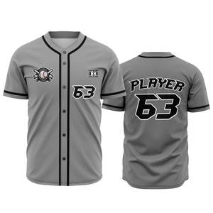 Vêtements de sport unisexes respirants d'uniforme léger adapté aux besoins du client de baseball avec des uniformes de Offre Spéciale de base-ball de prix bon marché de couleur faite sur commande - Product Image 1