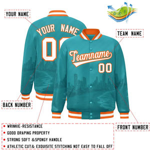 Chaquetas de Invierno para Hombre, Cortavientos de Béisbol, Alta Calidad, Personalizadas de Fábrica, Tallas Grandes, Estilo Universitario, Lisas, Teñidas - Product Image 2