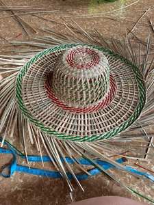 Sombrero Mexicano Plegable Hecho a Mano, Accesorio para Fiestas de Playa, Festivales de Paja - Caryln - Product Image 3