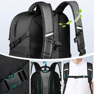 Sac à dos personnalisé 2025 Sports Basketball Respirant et imperméable avec fonction antivol Nouveau style de conception - Product Image 5