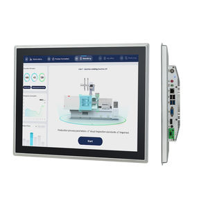 Panel PC Táctil Industrial de 15.6 Pulgadas, Pantalla Táctil Capacitiva, Monitor Industrial de Montaje en Panel, Táctil de 10 Puntos, HMI RK3399 1920x1080 - Product Image 1
