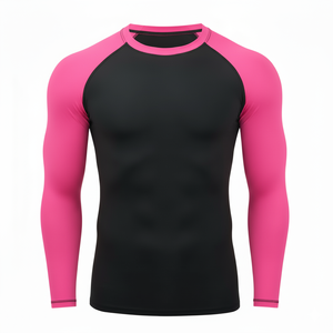 เสื้อเชิ้ตรัดรูปแขนยาวของเด็กผู้ชายระบายอากาศได้สำหรับผู้ใหญ่ UPF50ป้องกันแสงแดดแห้งเร็วสั่งตามแบบ - Product Image 3