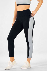 100% Cotton Custom Fitness Women Pure White <b>Leggings</b> Factory Warm Tights Woman <b>Fleece</b> Line High Quality Reasonable Price OEM - Product Image 4