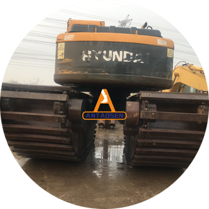 Excavadora anfibia usada Hyundai R150LC, excavadora de humedales con motor de núcleo y componentes de bomba para excavación de barcos - Product Image 1