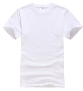 T-shirt basique en coton uni pour homme, coupe confortable, tissu doux, fabricant OEM ODM - Product Image 1
