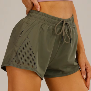 Short de sport de vélo taille haute doux pour femmes pour l'été tenue décontractée confortable personnalisé Gym Sport Fitness entraînement sans couture - Product Image 2