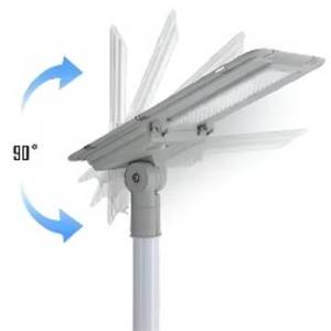 Lampe <span class=keywords><strong>solaire</strong></span> LED intégrée tout-en-un pour extérieur, étanche IP65, <span class=keywords><strong>prix</strong></span> usine, 30W 40W 60W 100W 210lm/W - Product Image 3