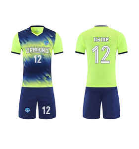 Maillot de gardien de but de football d'été professionnel uniforme col en v Football à manches longues pour adultes Technique de coupe automatisée - Product Image 4