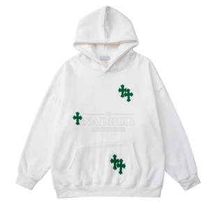 Marca privada Low Moq Hombres Basics Bordado Sudaderas Venta caliente Nueva llegada Bordado Sudaderas con capucha - Product Image 1