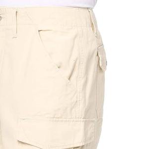 Venta al por mayor Cargo Shorts Jogger algodón francés Terry corte y coser desgastado bordado Cargo Shorts para hombres - Product Image 6
