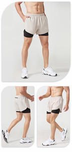 Short décontracté personnalisé pour hommes Short de sport d'été à cordon avec poches latéralesExpédition DDP - Product Image 4