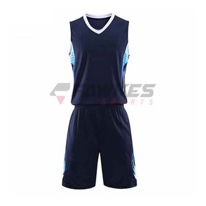Camiseta de baloncesto con impresión por sublimación personalizada con diseño de uniforme de baloncesto universitario con servicios ODM y OEM - Product Image 1