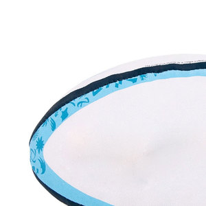 Meilleur prix de gros Ballon de rugby en cuir Nouveau ballon de rugby de couleur unie imprimé de logo personnalisé pour l'extérieur - Product Image 6