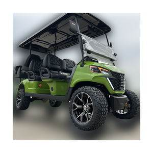 รถกอล์ฟไฟฟ้า4ล้อขับเคลื่อน4ที่นั่งรถกอล์ฟถูกกฎหมาย - Product Image 4