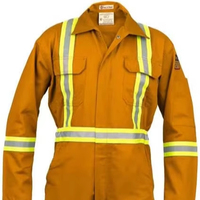 Combinaison de travail unisexe en polyester haute visibilité - Certifiée CE, équipement de sécurité antibactérien avec détection d'aiguilles, fermeture éclair latérale pour un enfantement/débarrassement facile