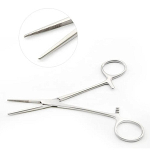 คีมคีบเคลลี่สแตนเลสสำหรับงานหนักแหล่งพลังงานแบบแมนนวลเครื่องมือผ่าตัดแบบแมนนวลสำหรับงานห้องปฏิบัติการพยาบาลผ่าตัด - Product Image 4