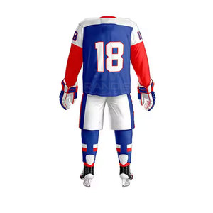 เครื่องแบบฮ็อกกี้น้ำแข็งออกแบบโลโก้ได้ตามต้องการ - Product Image 5