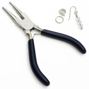 Alicates de Punta de Cadena de Acero Inoxidable de Primera Calidad para la Fabricación de Joyas, Manualidades con Alambre, Abalorios, Herramientas de Bricolaje con Agarre Cómodo y Punta de Precisión - Product Image 4