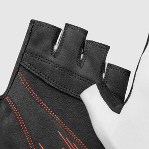 Gants pour fauteuil roulant Direct Usine Logo personnalisé Gants de gymnastique Rembourré en cuir synthétique Palm Workout Fauteuil roulant Gant d'haltérophilie - Product Image 6