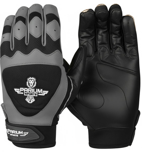Gants de frappe de baseball sur mesure, prix de gros OEM, qualité supérieure, paume en cuir de vache, poignée hexagonale, gants de frappe de softball - Product Image 1