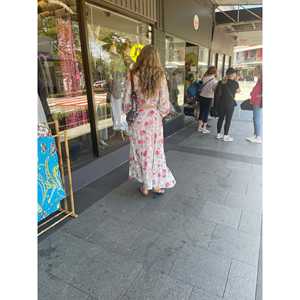 Vestido Boho-Elegante MAISON HOTEL AGUSTINA, Tela de Canalé de Alta Calidad, Largo hasta el Suelo, Fruncido, Transpirable, Corte Holgado, para Tallas XS a XL - Product Image 3