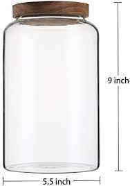 Bocaux en verre personnalisés avec couvercle en bambou, hermétiques, de 200 ml à 1500 ml, à prix avantageux - Product Image 4