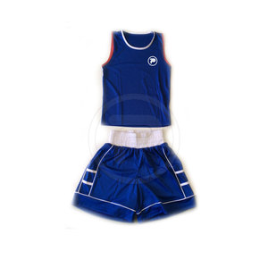 Uniforme de boxeo resistente hecho en fábrica, uniforme de boxeo a precio barato, uniforme de boxeo con logotipo personalizado - Product Image 1