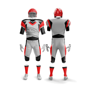 Uniforme de football américain personnalisable pour enfants respirant grande taille fabriqué au Pakistan par le fabricant technique de sublimation - Product Image 4