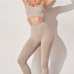 Nuevo diseño Gym Wear Yoga Set para mujeres en el mejor material Mejor calidad Fitness Yoga Legging Pakistan Made - Product Image 5