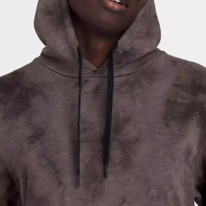 Sweat à capuche vintage personnalisé délavé à l'acide Stone Washed Old Sweater Sun Faded Boxy Fit Sweat à capuche unisexe surdimensionné pour hommes - Product Image 2