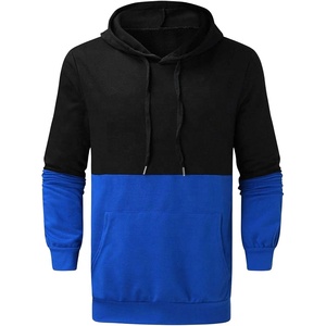 Sweat-shirts pour hommes de haute qualité, style hip-hop, à manches longues, à capuche, avec blocs de couleur, à cordon de serrage, avec poches - Product Image 5